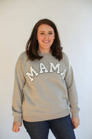 MAMA Brass Zip Sweatshirt