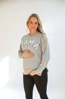 MAMA Brass Zip Sweatshirt