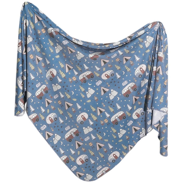 Knit Swaddle Blanket - Bridger
