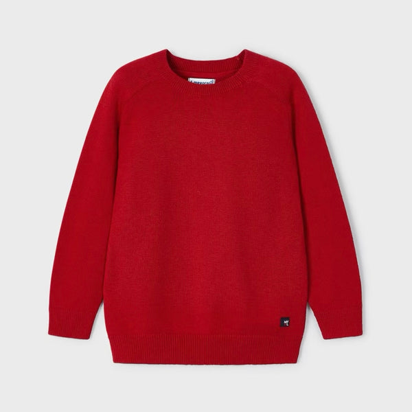 Long Sleeve Sweater - Red
