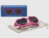 Heart Sunglasses - Paparazzi Pink