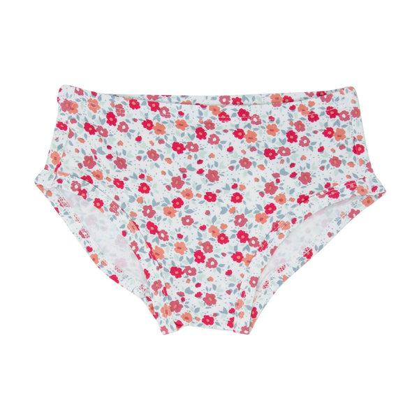 Girl's Underwear - Crimson Floral