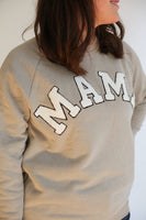 MAMA Brass Zip Sweatshirt