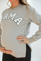 MAMA Brass Zip Sweatshirt