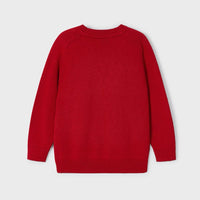 Long Sleeve Sweater - Red