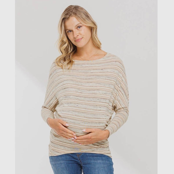 Maternity & Nursing Hoodie - Heathered Grey – Hatch Boutique