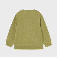 Long Sleeve Lightweight Sweater - Jungle Green