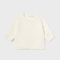 Knit Infant Cardigan - Off-White