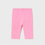 Cropped Baby Leggings - Bubblegum Pink