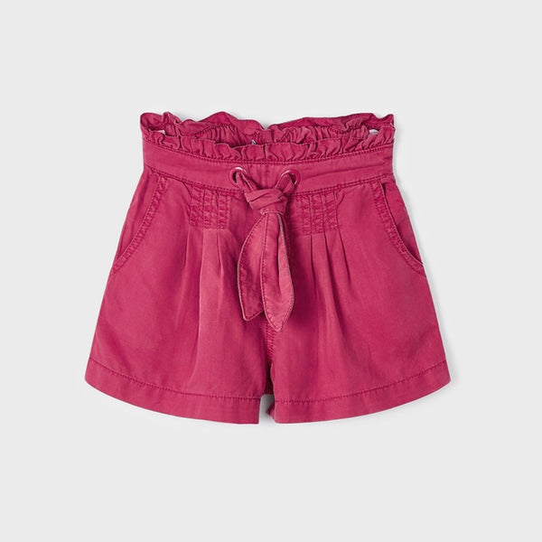 Pleated Shorts - Hibiscus