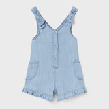 Short Romper - Light Denim