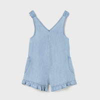 Short Romper - Light Denim
