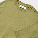 Long Sleeve Lightweight Sweater - Jungle Green