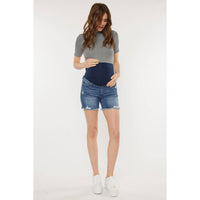 Kan Can Maternity Denim Shorts