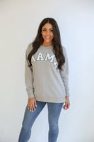 MAMA Brass Zip Sweatshirt