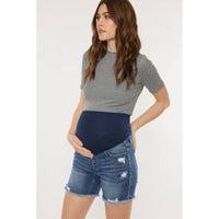 Kan Can Maternity Denim Shorts