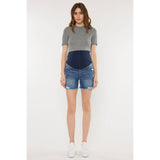 Kan Can Maternity Denim Shorts