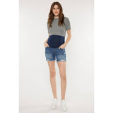 Kan Can Maternity Denim Shorts