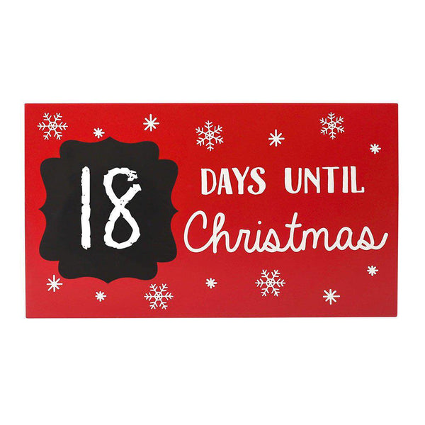 Countdown To Christmas Chalkboard