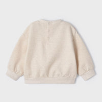 Embroidered Floral Pullover - Oat