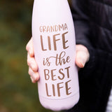 "Grandma Life is the Best Life" Water Bottle
