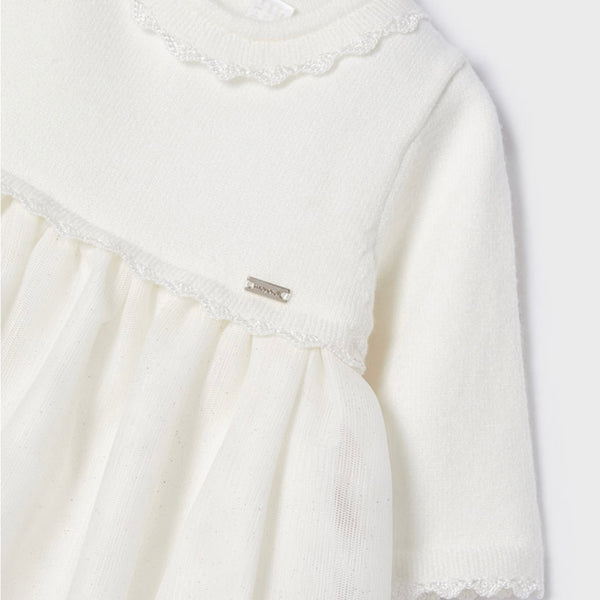 Special Occasion Dress for Infant - Winter White Hatch Boutique Special Occasion Dress for Infant - Winter White Hatch Boutique