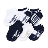 Baby Ankle Socks - 6 Pair, Midnight