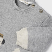 Sweater and Pants Set - Winter Theme, Grey & Tan
