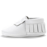 Classic Moccasins - Pearl White