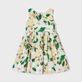 Floral Print Dress - Beige & Off-White
