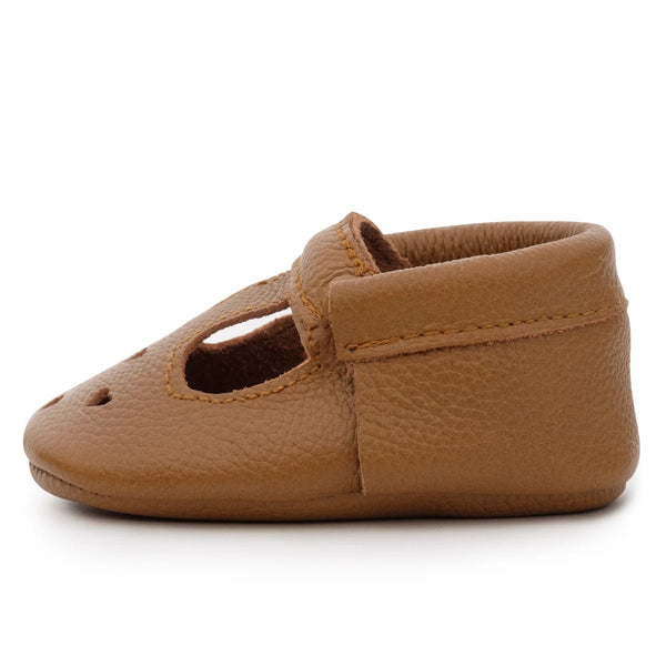 Mary Jane Moccasins - Classic Brown
