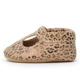 Mary Jane Moccasins - Leopard