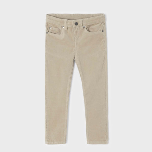 Corduroy Pants - Slim Fit, Sand