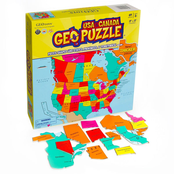 GeoPuzzle USA & Canada