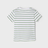 Short Sleeve T-Shirt - Yellow Stripe, Motorcycle