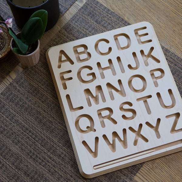 Tracing Board - Uppercase Letters – Hatch Boutique